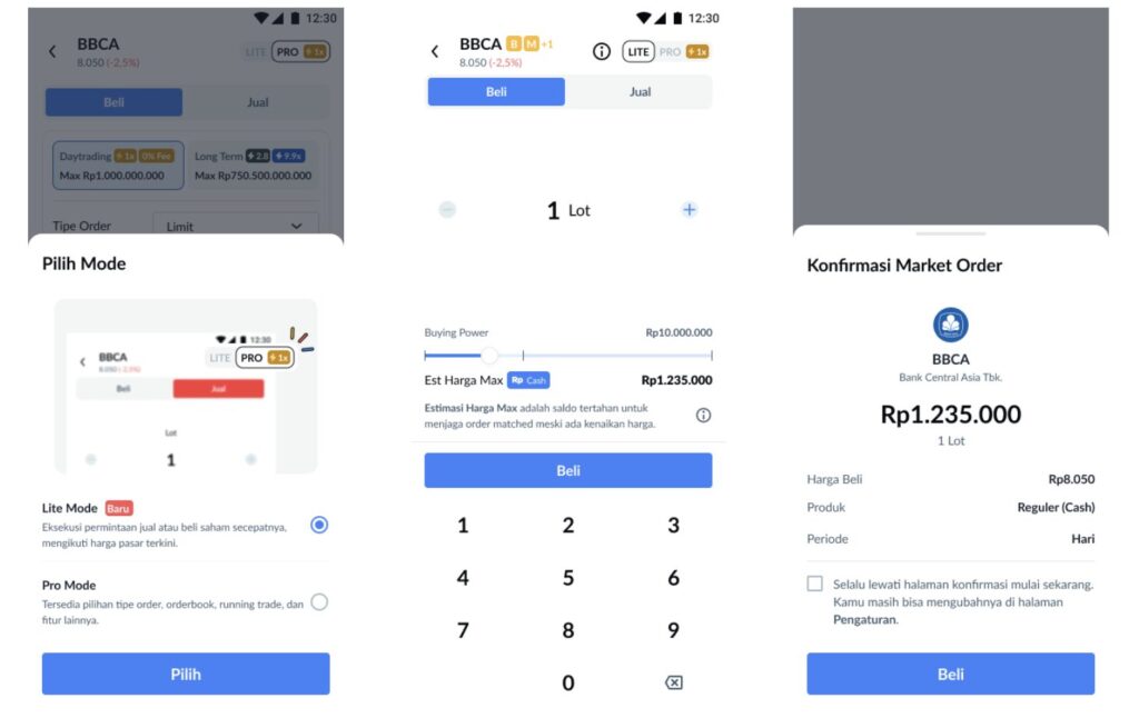 Cara menggunakan Stock Lite Ajaib