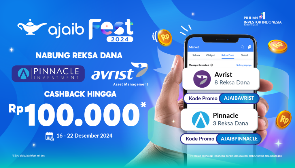 Nabung reksa dana Avrist Ajaib Fest 2024