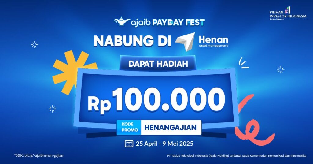 Dapatkan Hadiah Rp100.000 dengan Kode Promo HENANGAJIAN