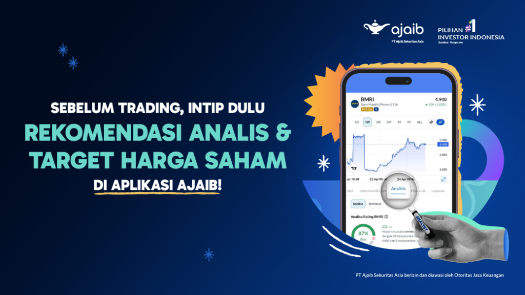 Cara Cek Rekomendasi Analis & Taget Harga Saham di Ajaib