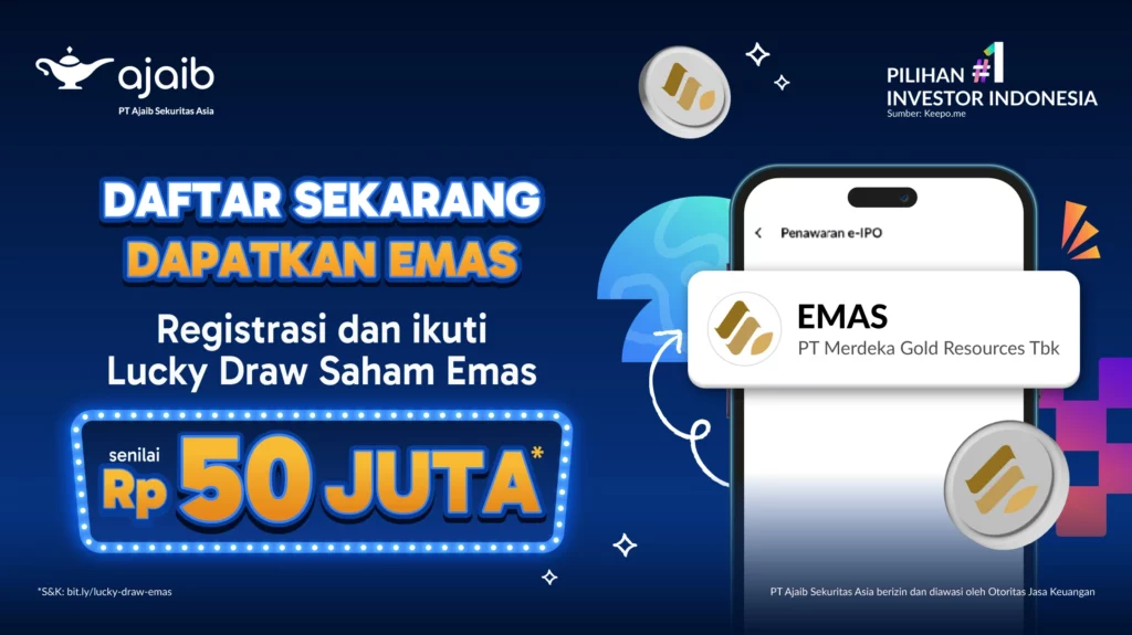 Bonus saham EMAS IPO
