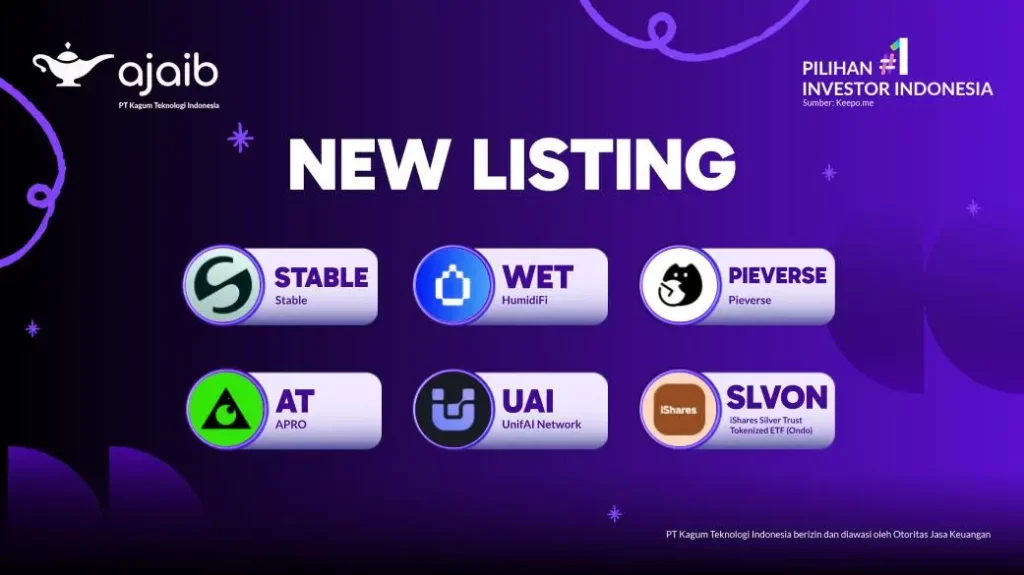 6 Koin Baru Listing di Ajaib Alpha, Ini Daftarnya!