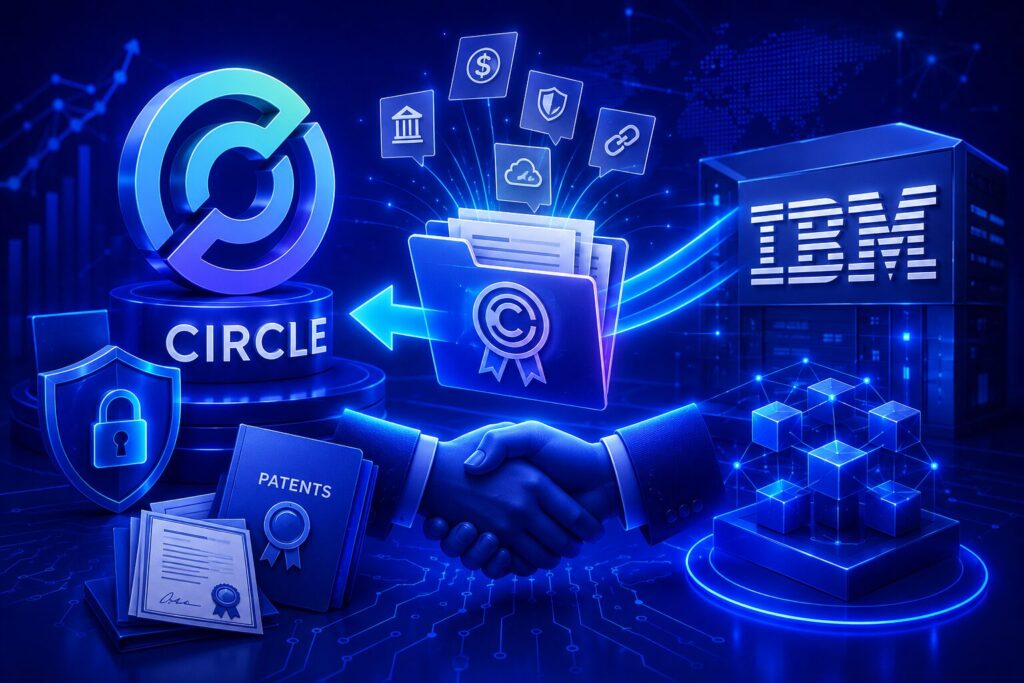 Circle Borong Hampir 1.000 Paten Blockchain IBM, Kini Jadi Raja Paten Blockchain AS