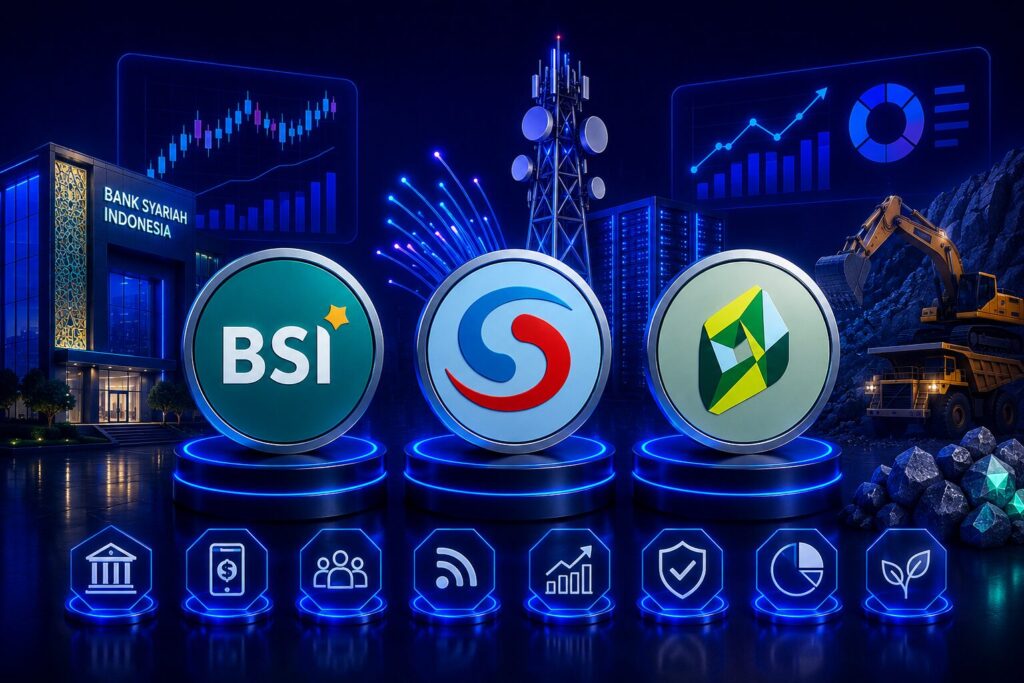 Rekomendasi Saham Ajaib Sekuritas Hari Ini (BRIS, INET, ADMR)