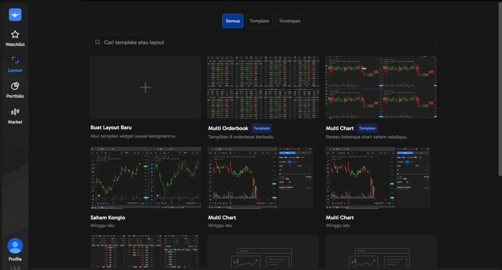 Cara atur fitur custom layout & widgets