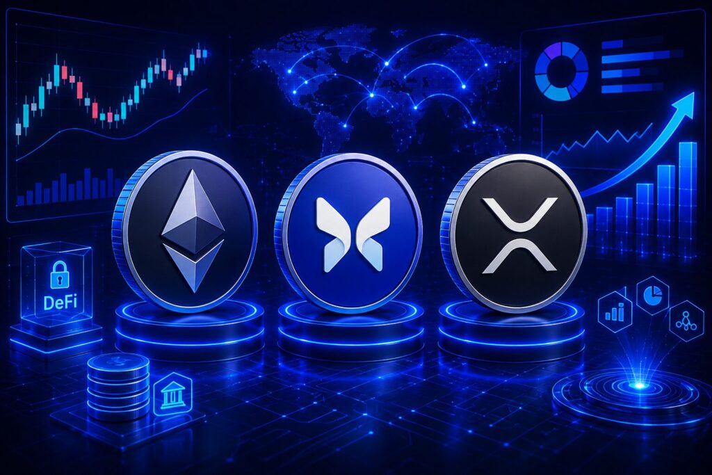 Rekomendasi Kripto Hari Ini (ETH, MORPHO, XRP)