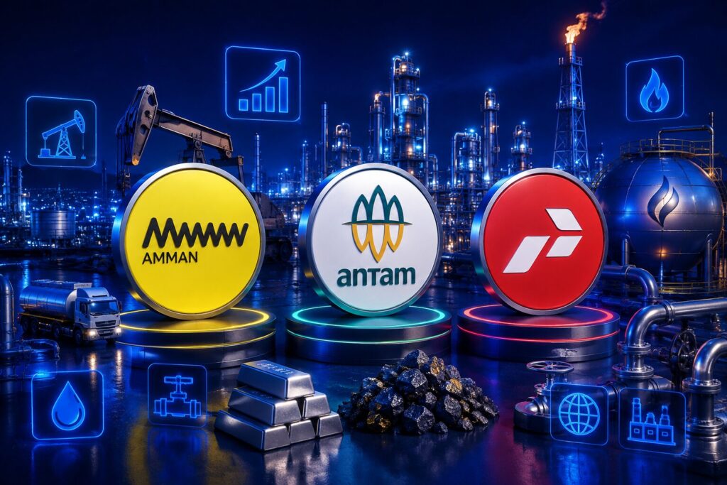Rekomendasi Saham Ajaib Sekuritas Hari Ini (PGEO, ANTM, AMMN)