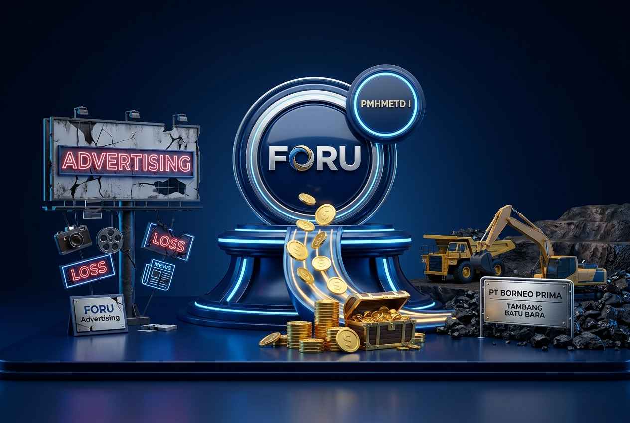 Bisnis Iklan Rugi, FORU Rights Issue Rp27,1 Triliun Pindah ke Tambang Batu Bara