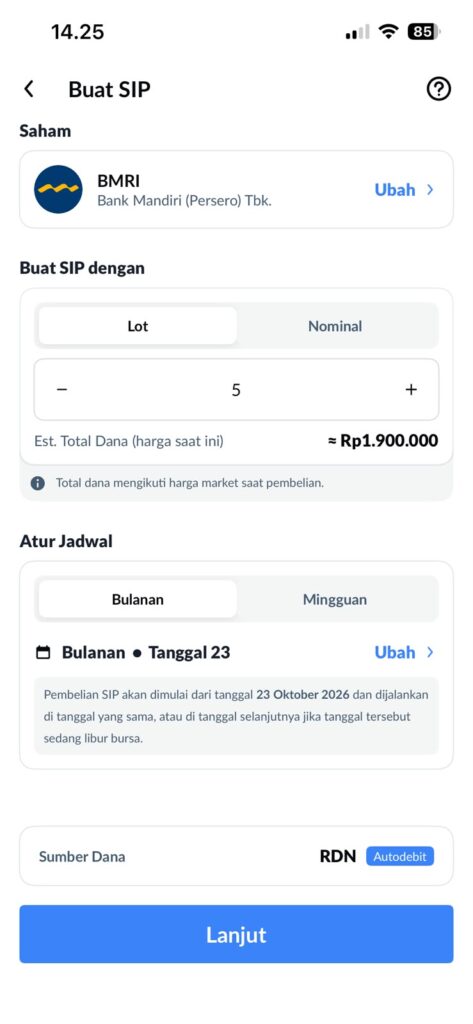Cara buat SIP