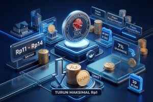 BEI Ubah Lagi Aturan ARB, Saham Harga Rp11–Rp14 Kini Turun Maksimal Rp1
