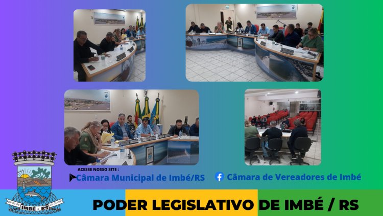 Câmara de Vereadores de Imbé realizou, na noite desta segunda-feira (17), mais uma Sessão Ordinária, na sede do Legislativo Municipal.