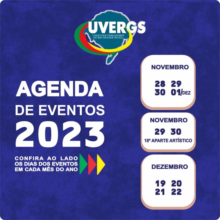 Agenda de Eventos 2023