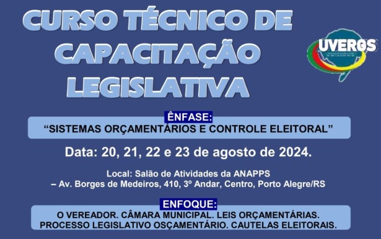 Curso Técnico de Capacitação Legislativa