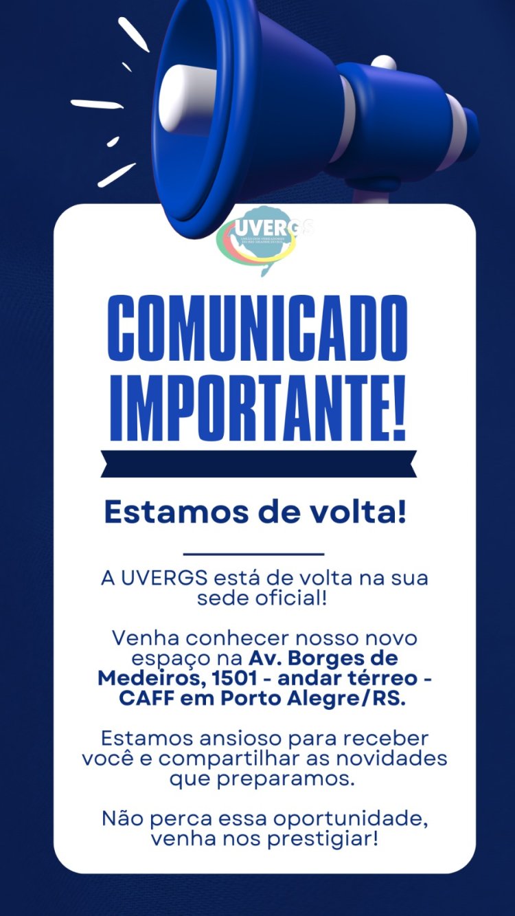 Comunicado Importante - Sede Oficial