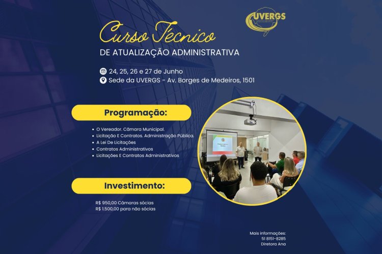 Curso Técnico de Atualização Administrativa