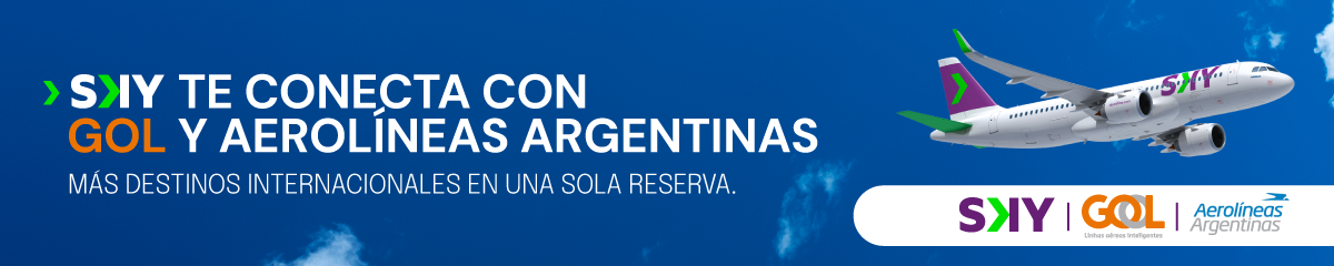 Interlinea SKY GOL y Aerolineas Argenitnas