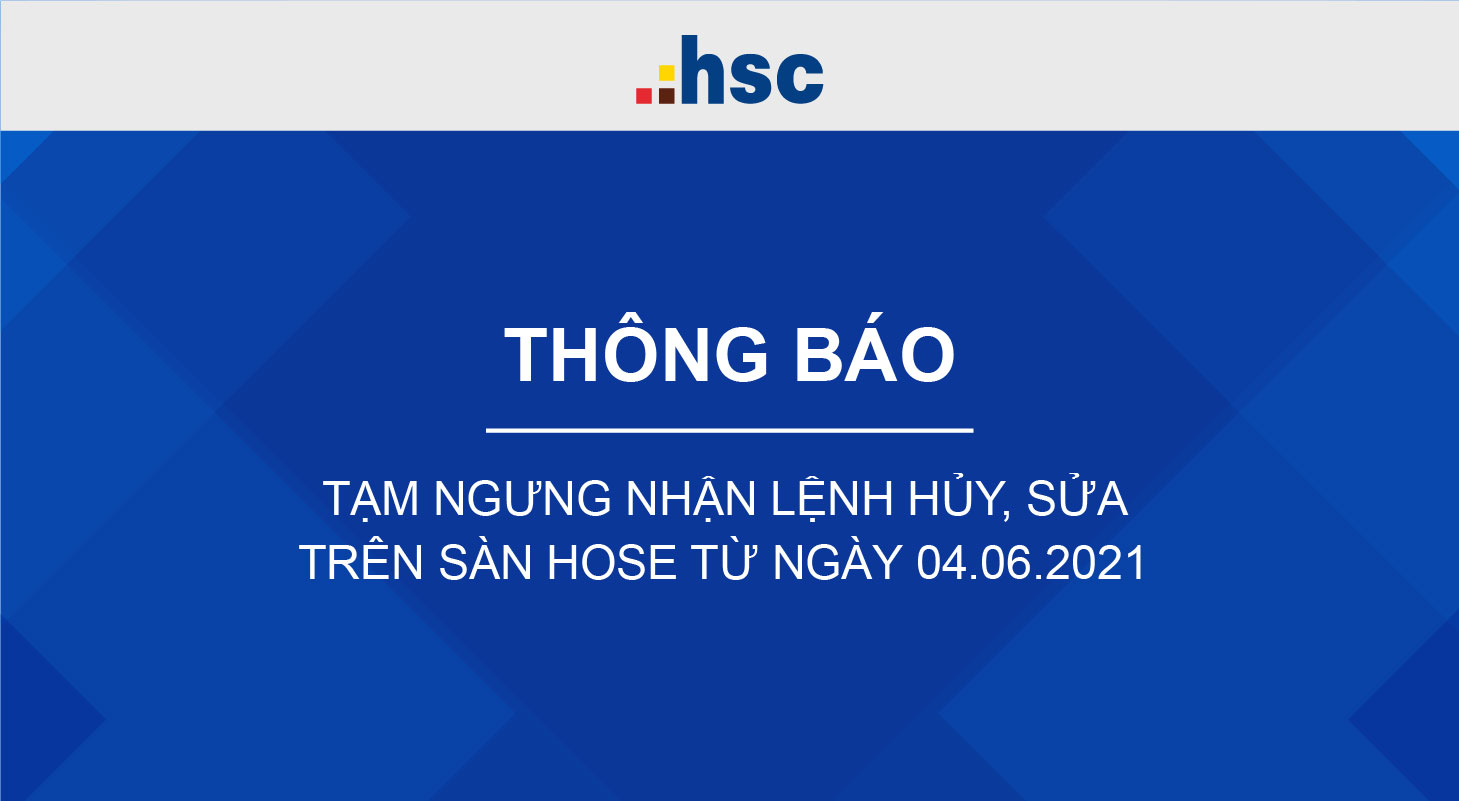 Thông báo Chi nhánh Hà Nội tạm ngừng giao dịch tại quầy