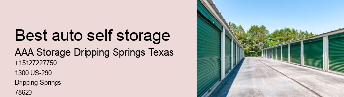 storage unit Dripping Springs