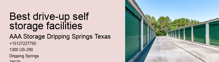 self storages near Dripping Springs