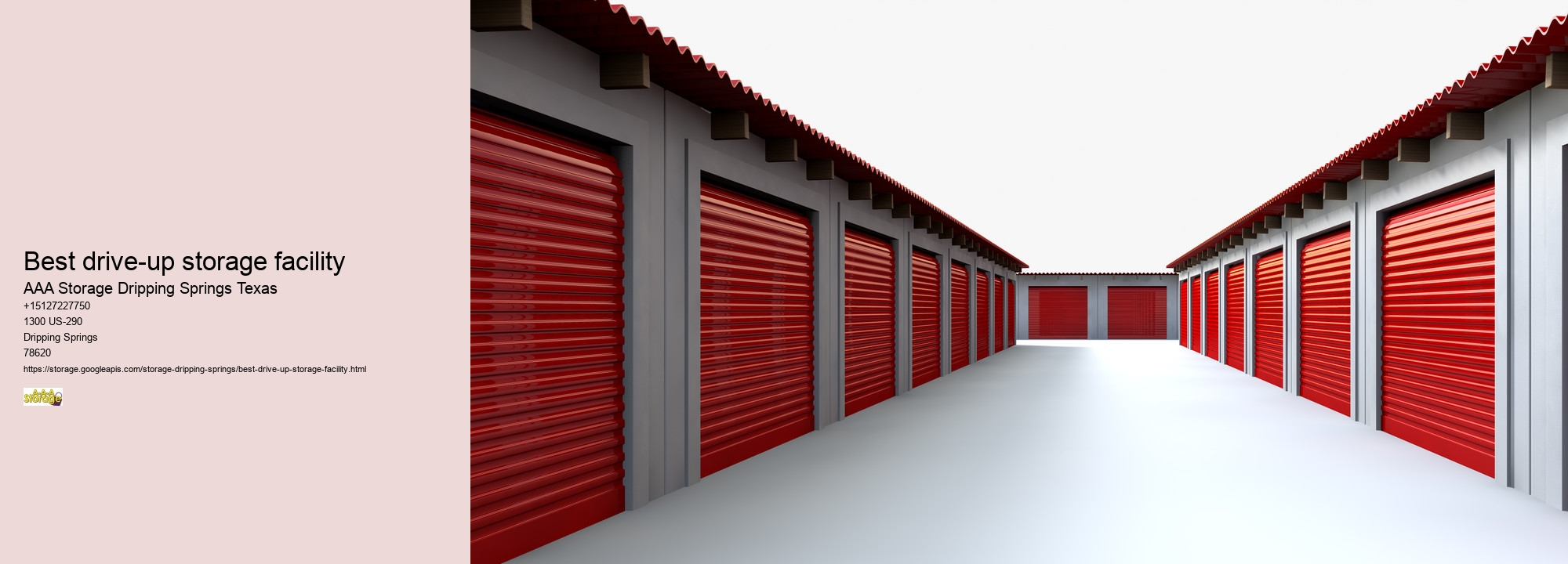 auto self storage near Dripping Springs