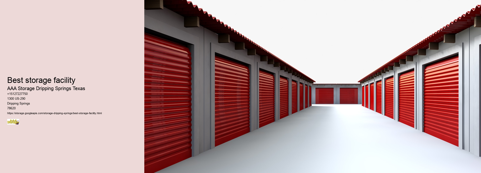 drive-up storage units Dripping Springs