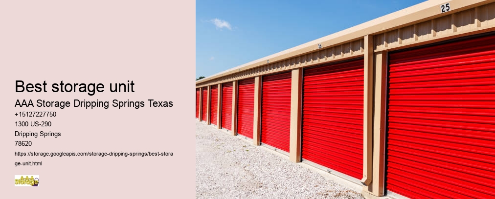 storage units near Dripping Springs