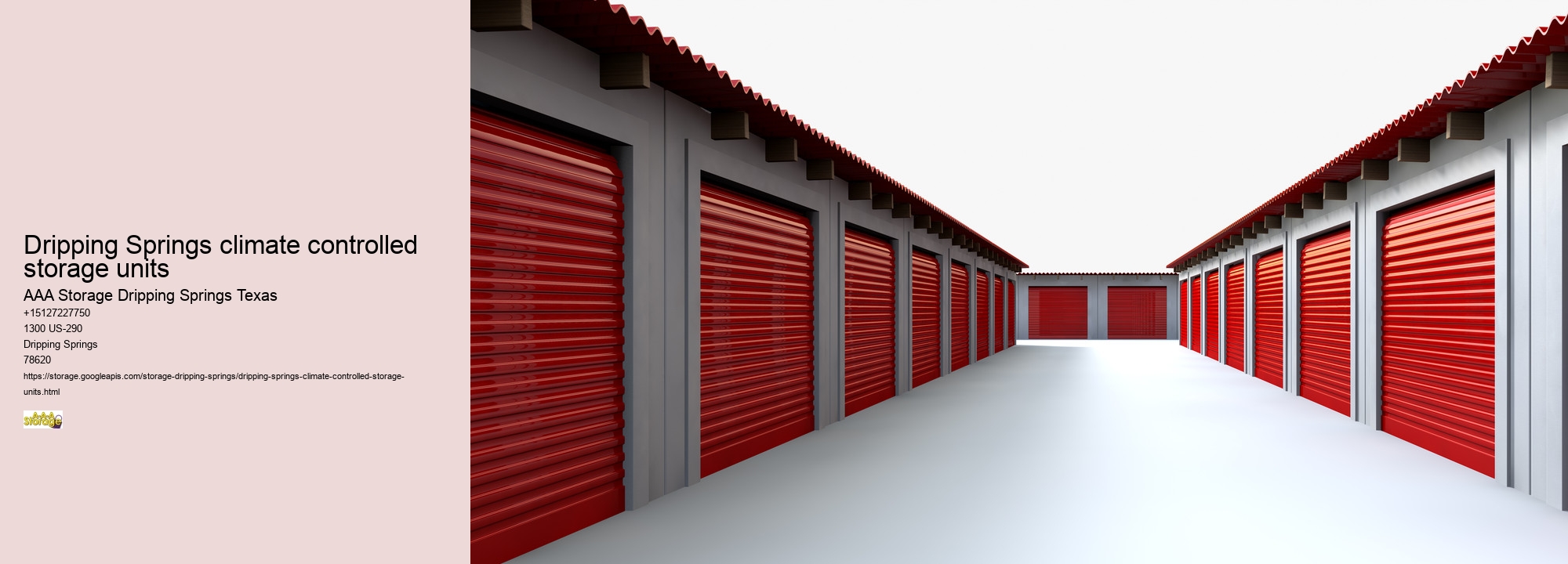 storage units in dripping springs tx