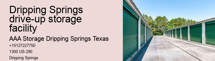 storage facility Dripping Springs