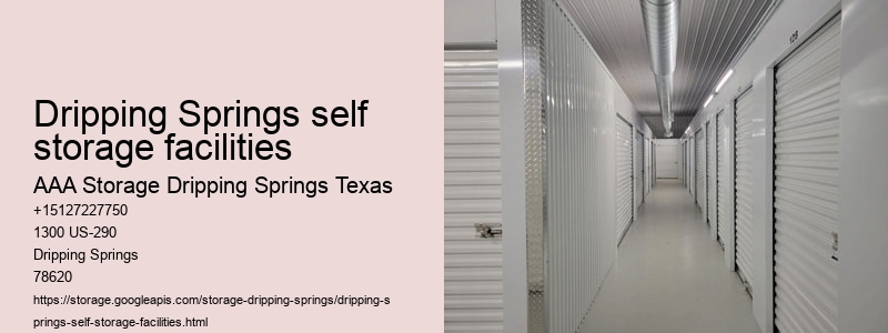 climate controlled self storage near me