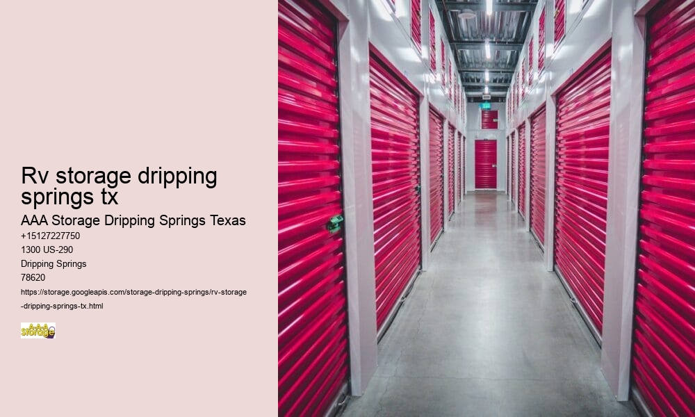 drive-up storage facility near Dripping Springs