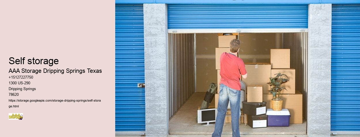 vehicle storage near Dripping Springs