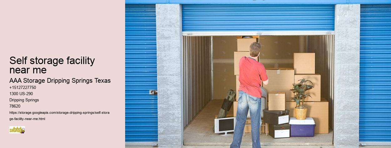 drive-up self storage unit near Dripping Springs