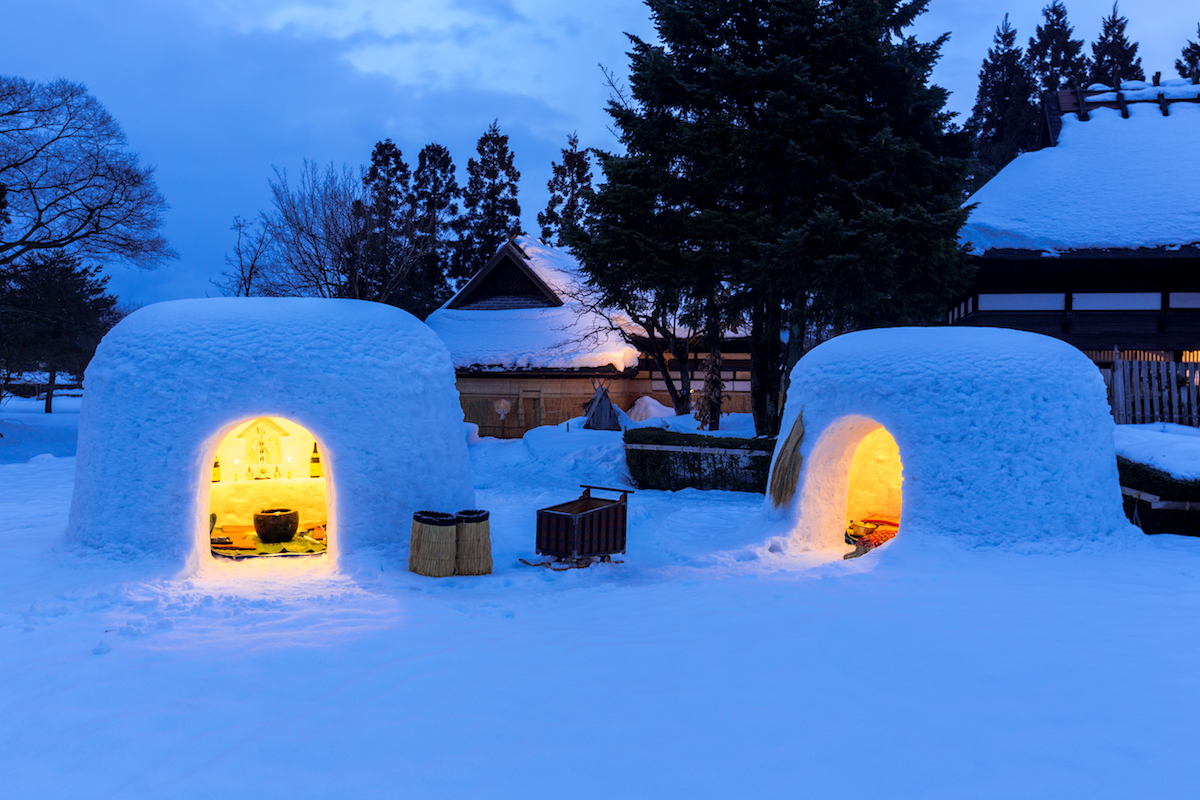 秋田県横手の雪まつり かまくらの幻想的な世界へようこそ 気になるsns投稿一挙大公開 オマツリジャパン 毎日 祭日