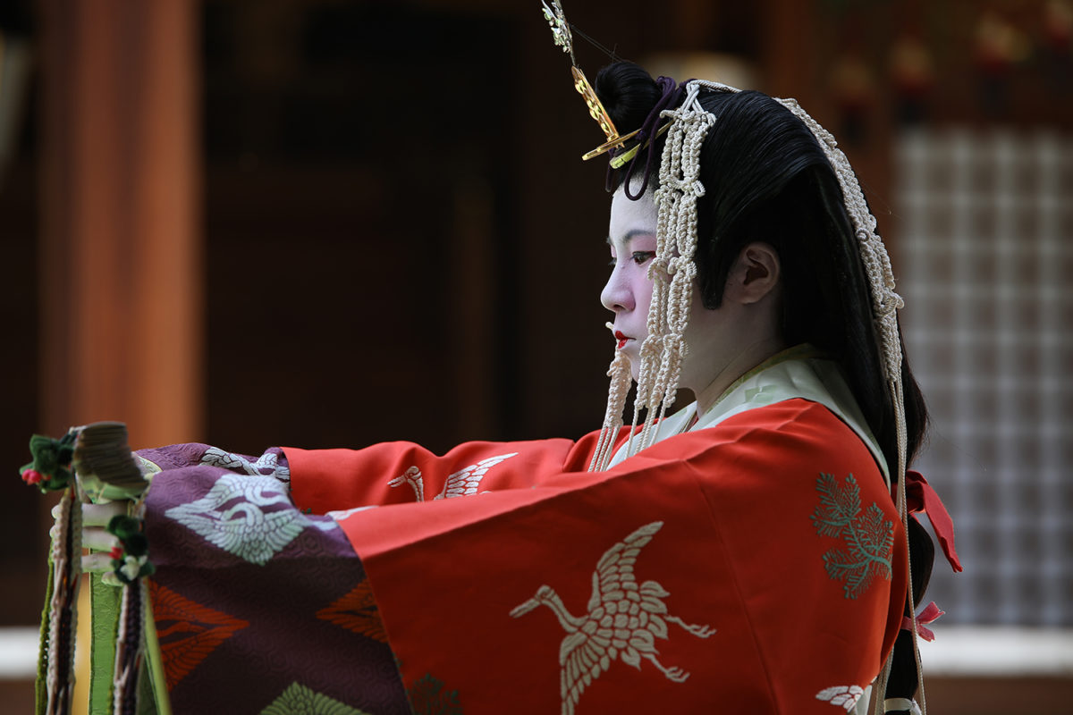 雅楽 五節舞 天皇即位限定 十二単の五人の舞 オマツリジャパン 毎日 祭日