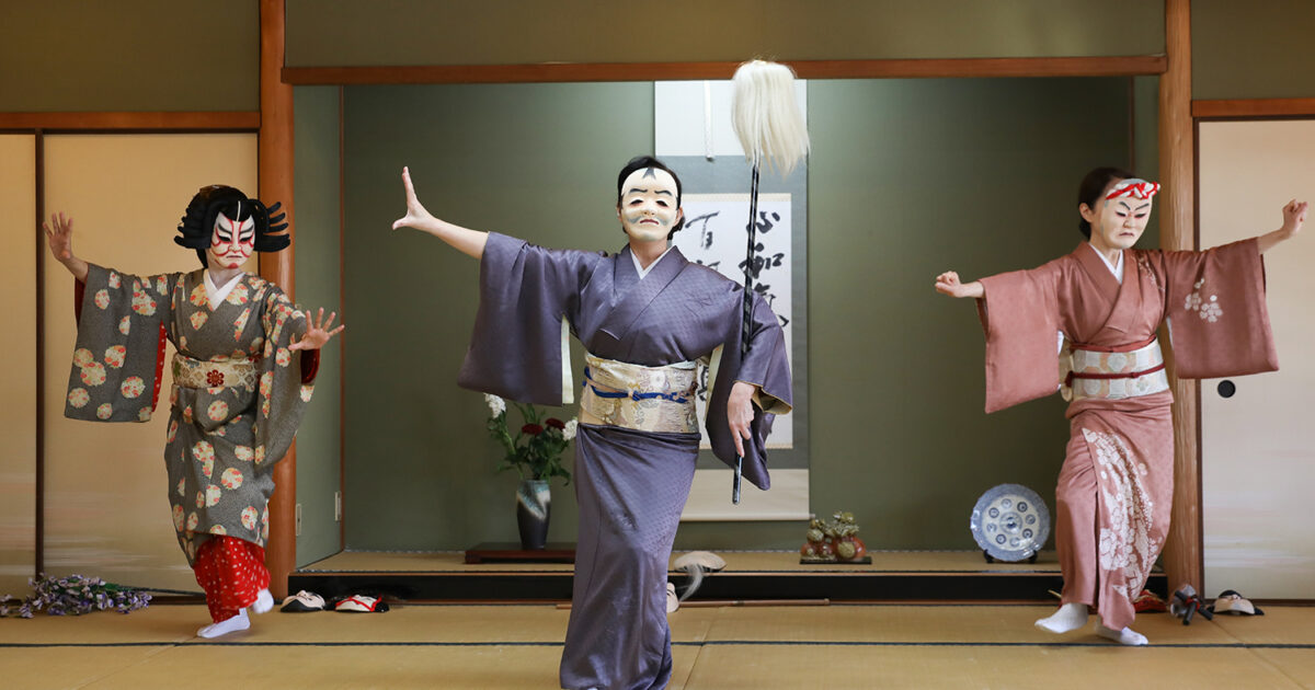 大津絵踊り」大津の芸妓による曲解説！お面の日本舞踊は花街発祥