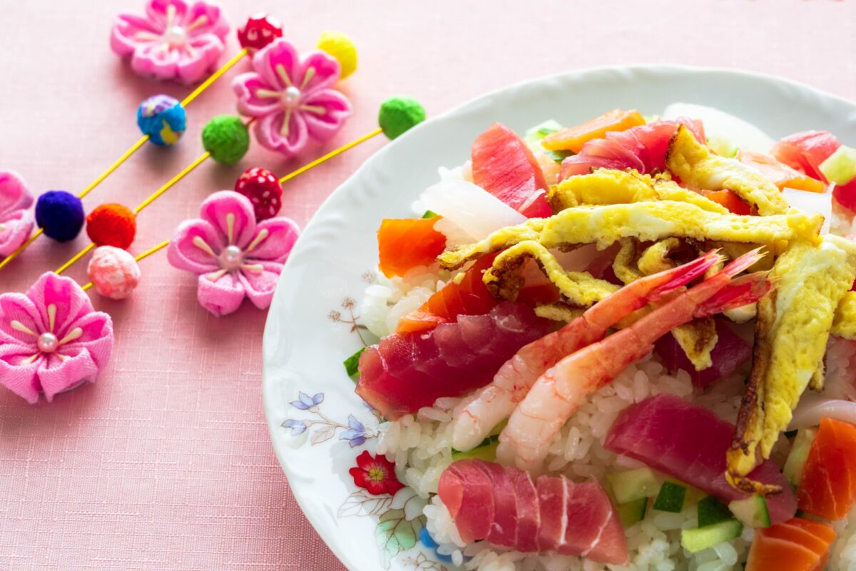 ひな祭りにキャラクターちらし寿司を作ろう お子様が喜ぶレシピはコチラ オマツリジャパン 毎日 祭日