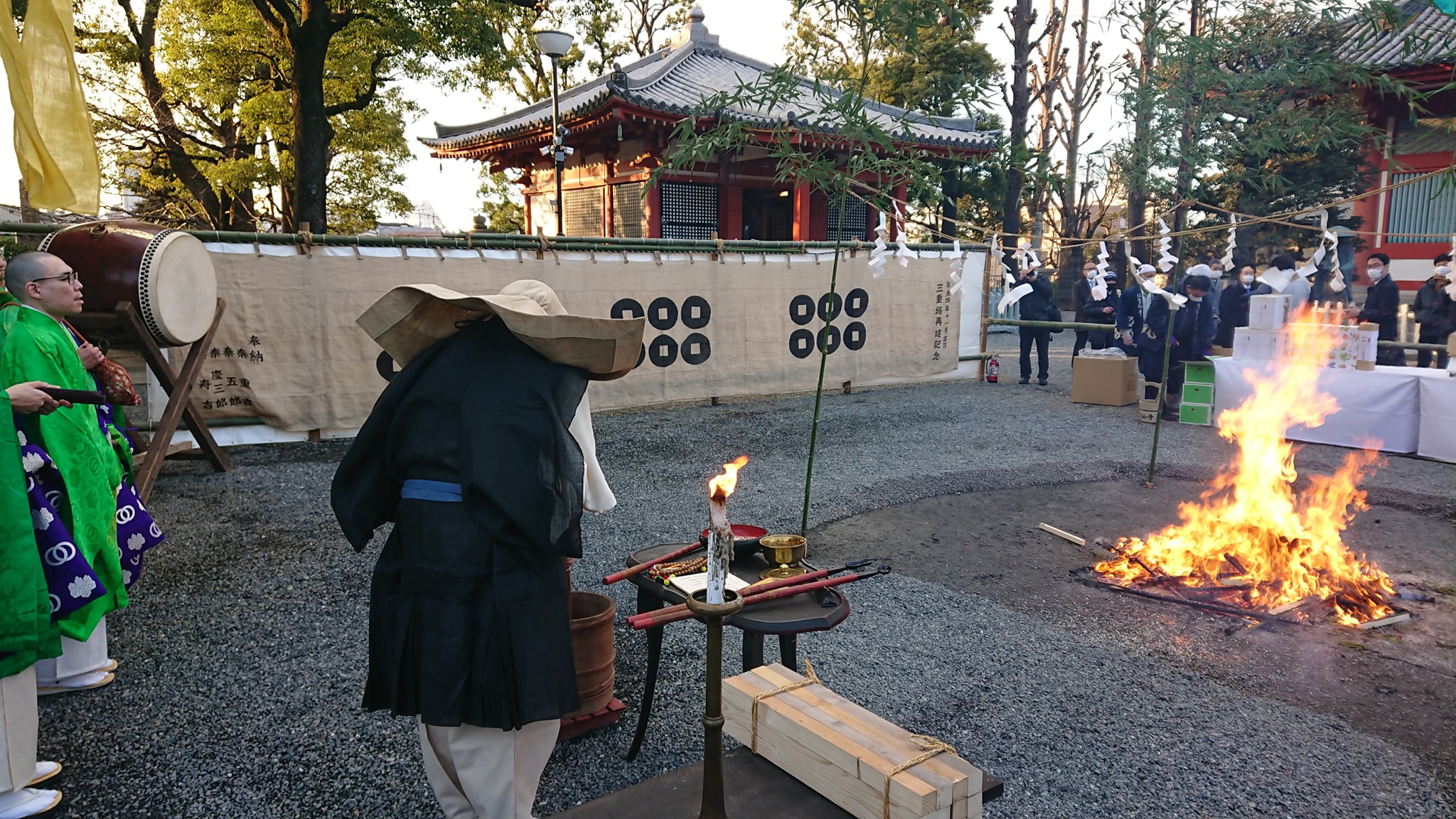 明王山宝仙寺 -節分会 柴燈大護摩供-｜株式会社オマツリジャパン