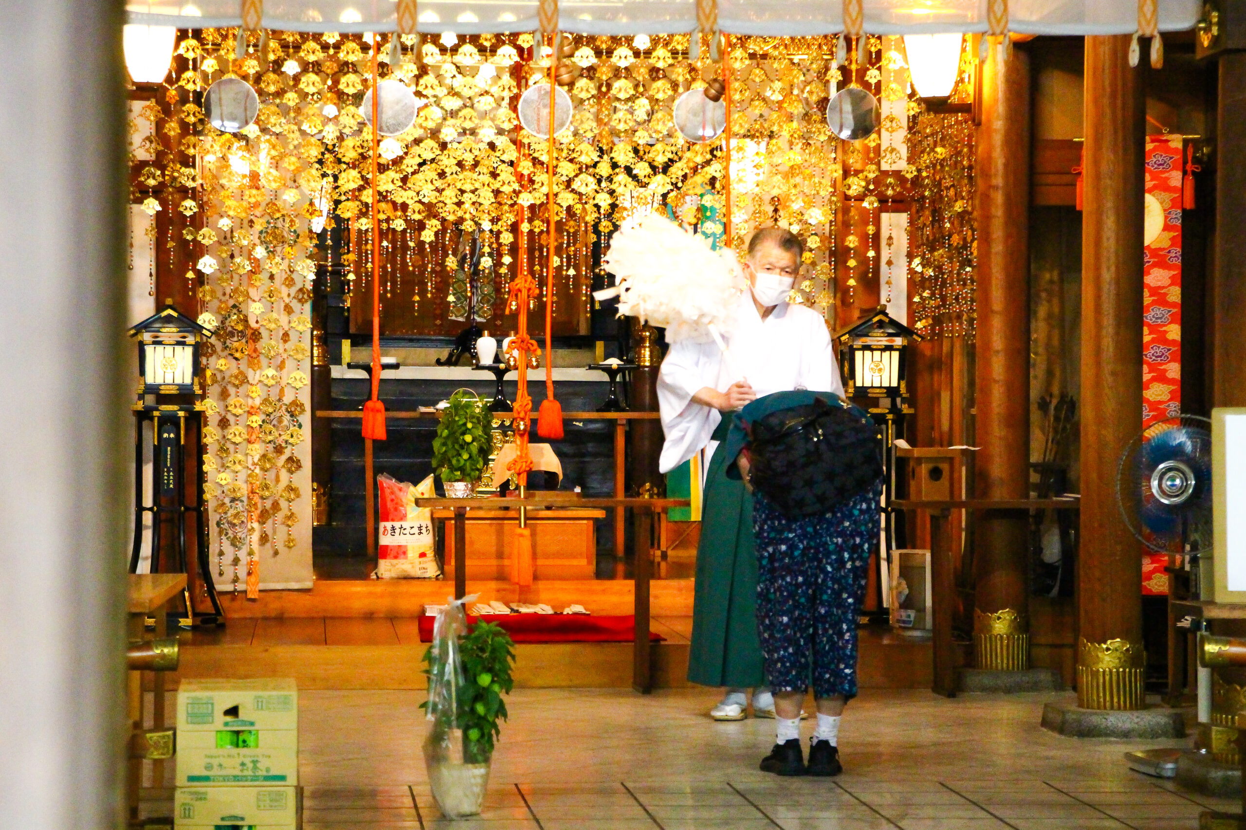 愛宕神社ほおづき縁日