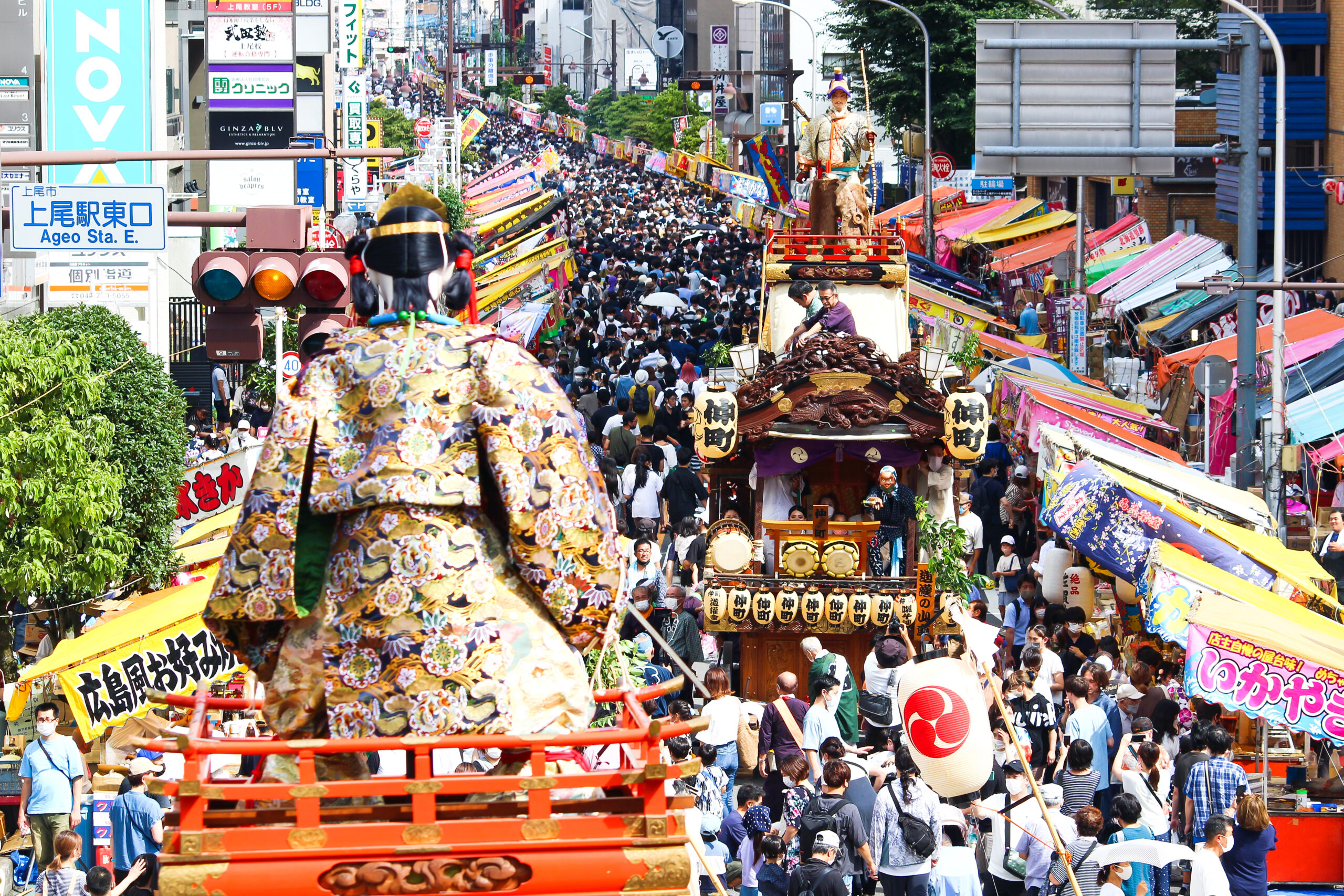 上尾夏まつりが3年ぶりに開催 8町のお神輿が集まり 山車引っかせも オマツリジャパン あなたと祭りをつなげるメディア