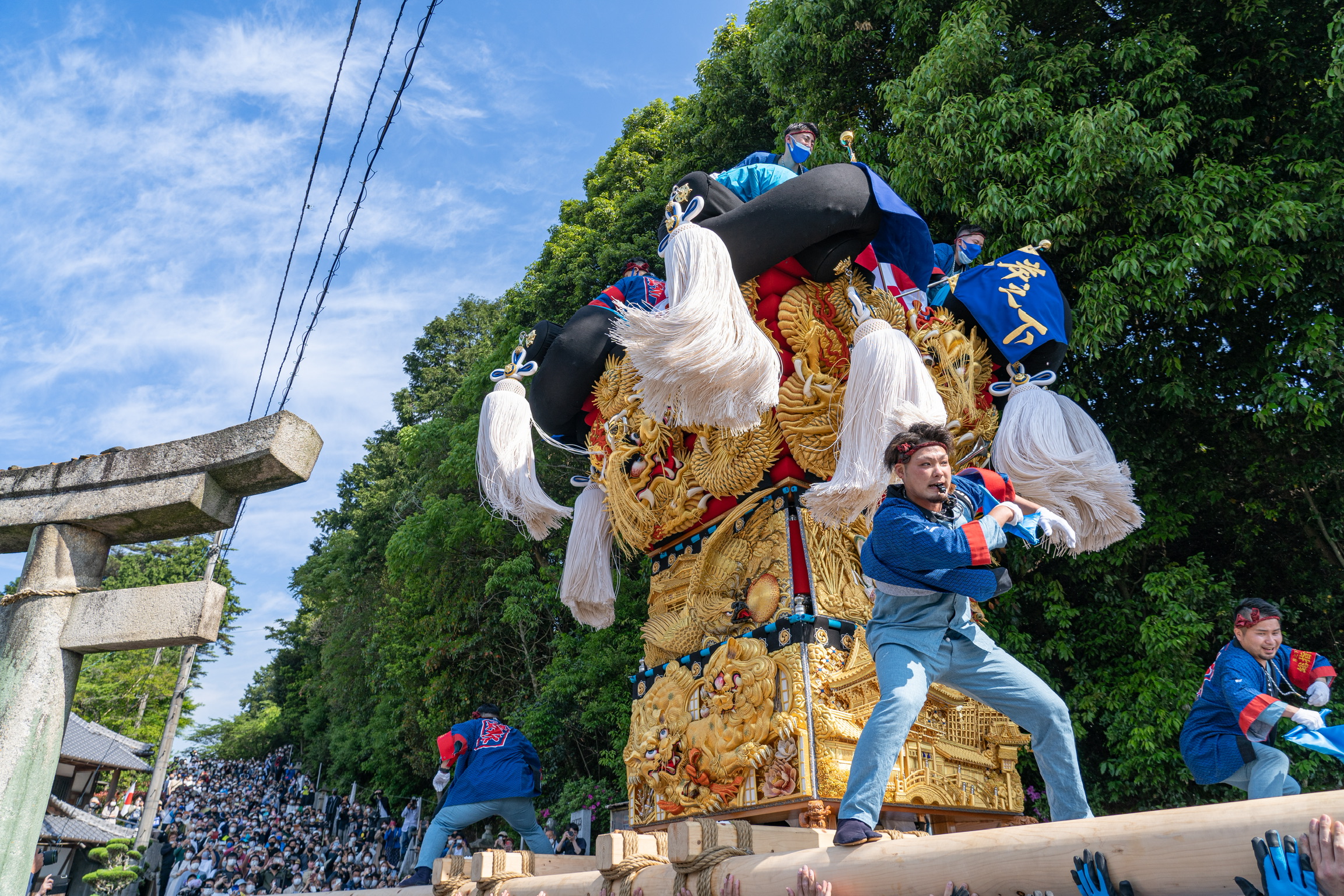 この秋絶対見たい！新居浜太鼓祭り 岸之下太鼓台新調お披露目式典