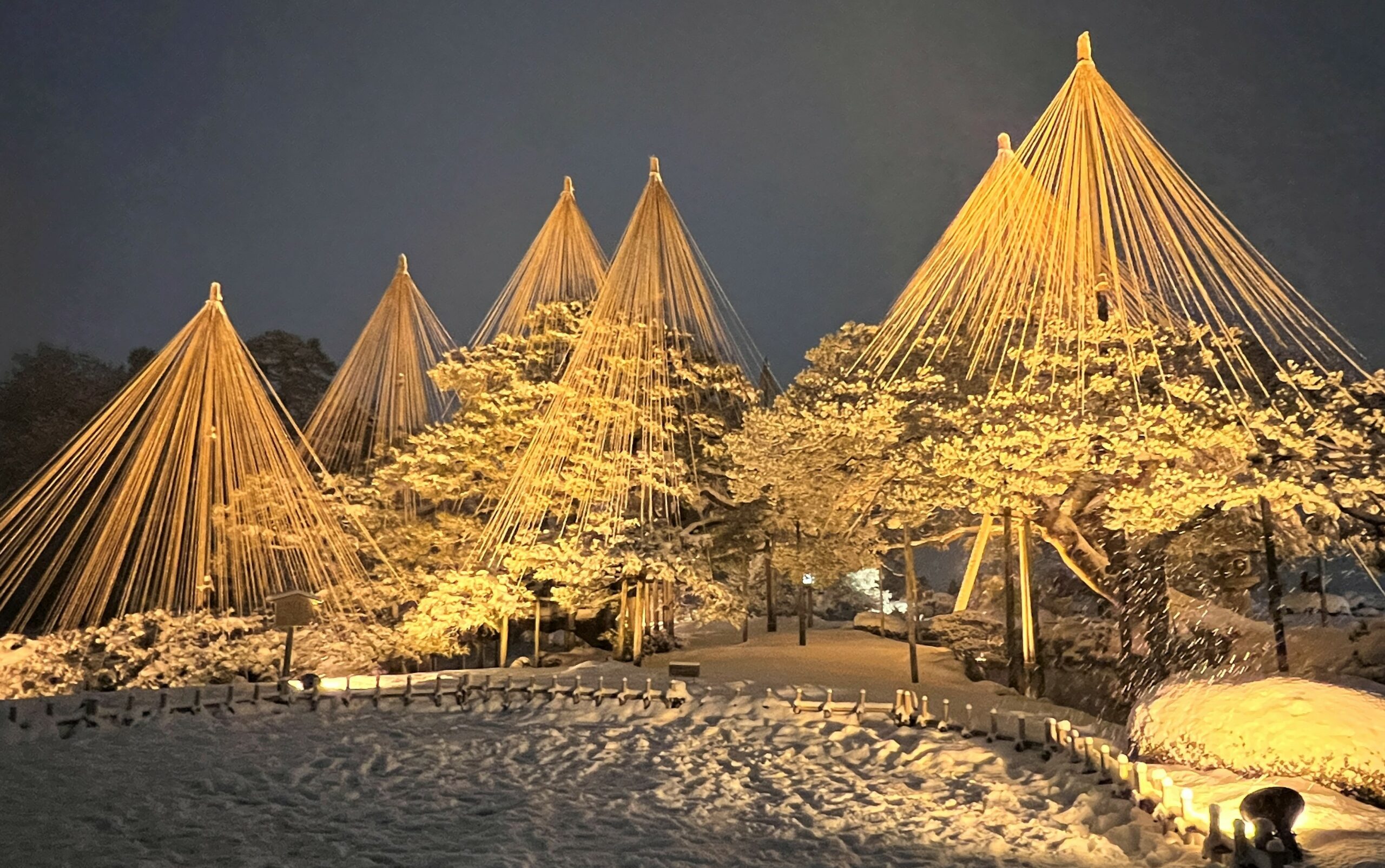 これぞ金沢！雪景色が金色に輝く「金沢城・兼六園四季物語～冬の段