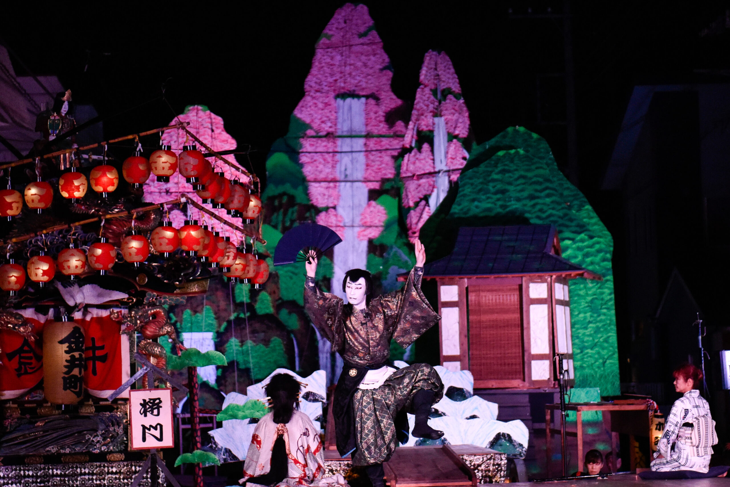 日本屈指の野外歌舞伎の祭典！栃木県那須烏山市「山あげ祭」大