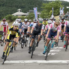 自転車の国際大会が開幕、和歌山　3年ぶり「ツール・ド・熊野」