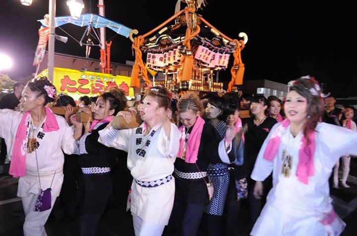 赤湯温泉ふるさと祭り  夫婦神輿  暴れ獅子