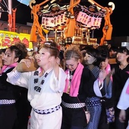 赤湯温泉ふるさと祭り  夫婦神輿  暴れ獅子