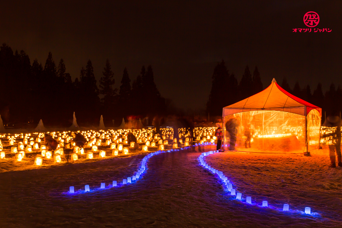 えちごかわぐち雪洞火ぼたる祭