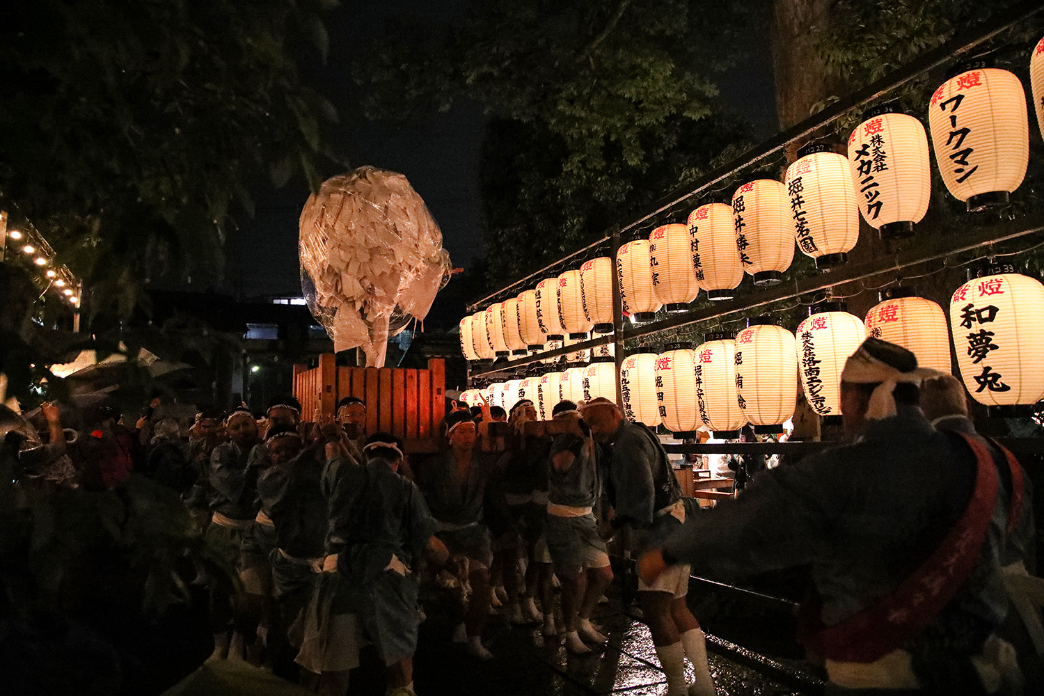 県祭　あがた祭　縣神社　暗夜の奇祭