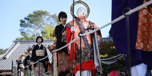 二十五菩薩お練り供養法会　京都 即成院