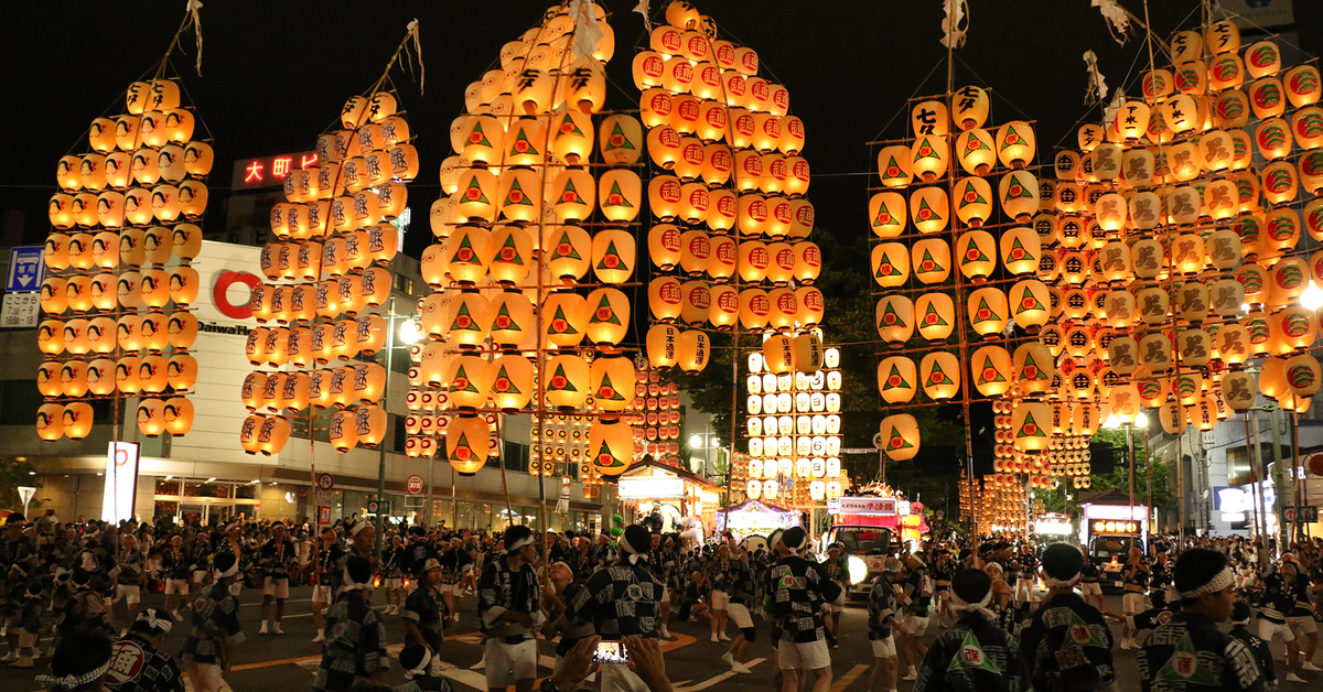 年開催中止 秋田竿燈まつり 開催日時 場所 祭り行く方法や見どころを紹介 オマツリジャパン 毎日 祭日