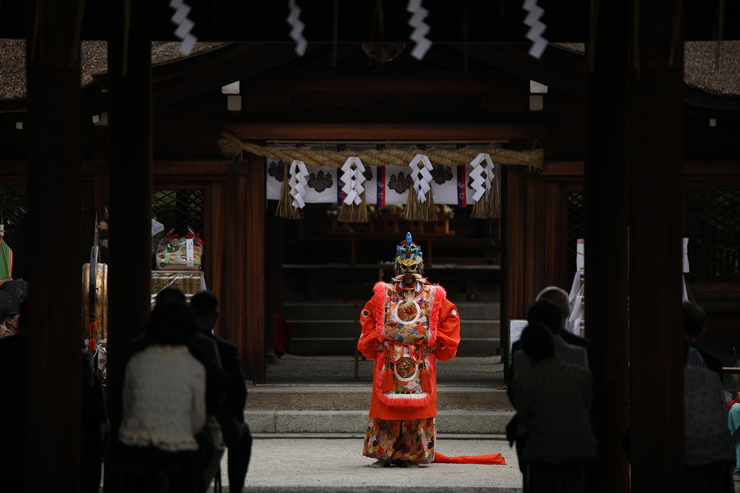 豊国神社　例祭　舞楽奉納